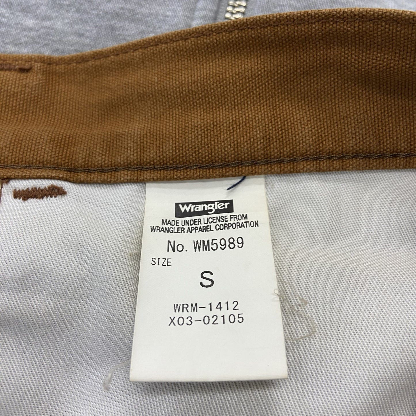 Wrangler　ラングラー　ペインターパンツ　ジップフライ　キャメル　Sサイズ