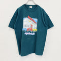 ～90s　Studebacker's　半袖プリントTシャツ　ダンスクラブ　シングルステッチ　ヴィンテージ　緑　グリーン　Lサイズ　古着