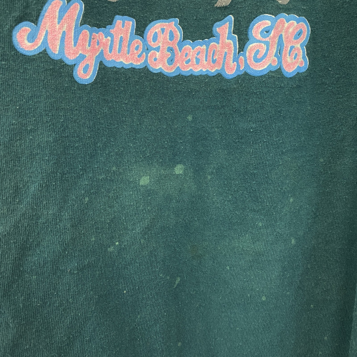 ～90s　Studebacker's　半袖プリントTシャツ　ダンスクラブ　シングルステッチ　ヴィンテージ　緑　グリーン　Lサイズ　古着