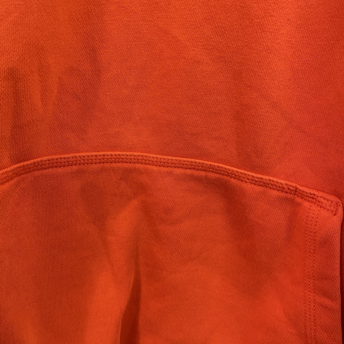 NIKE　ナイキ　スウェットパーカー/フーディー　スウッシュ　デカロゴ　オレンジ　3XLサイズ　古着