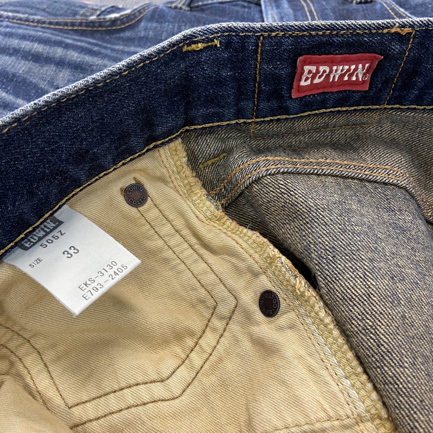 EDWIN　エドウィン　SELVAGE DENIM　505z　デニムパンツ/ジーンズ　インディゴ　W33サイズ