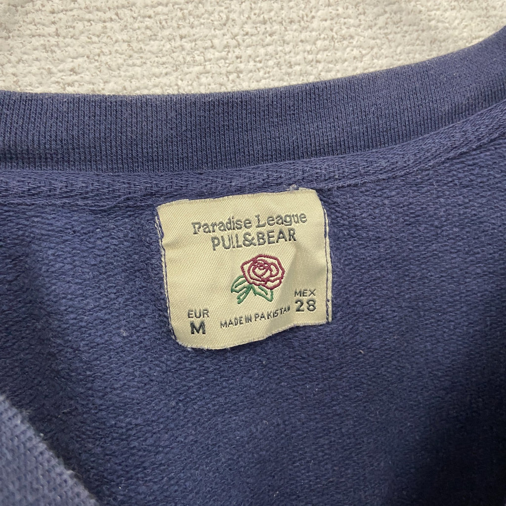 PULL&BEAR　スウェット/トレーナー　紺　ネイビー　Mサイズ　古着