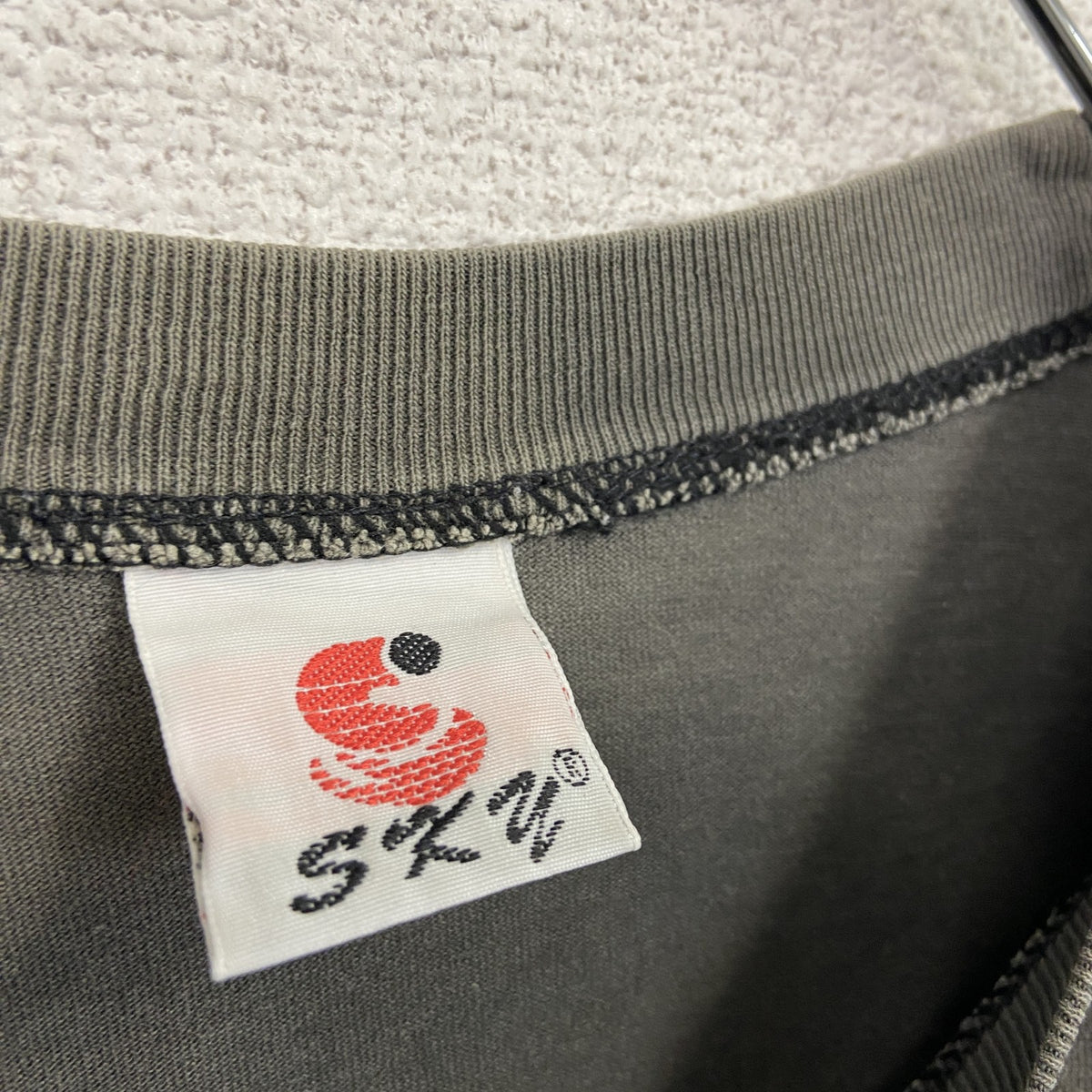 90s～　SKY　スカイ　半袖プリントTシャツ　スーベニアTシャツ　フェード　ヴィンテージ　黒　ブラック　