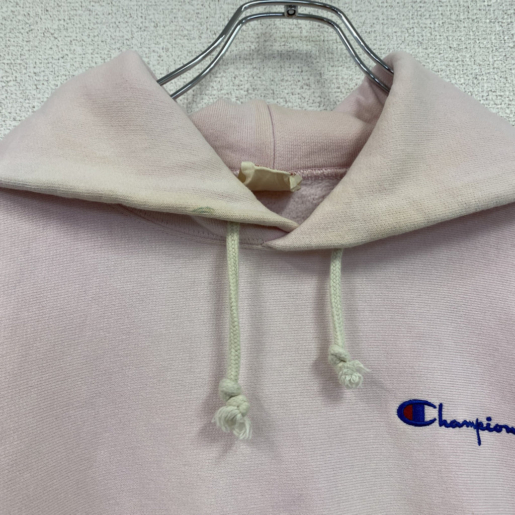 Champion　チャンピオン　リバースウィーブ　スウェットパーカー/フーディー　ピンク　Mサイズ　古着