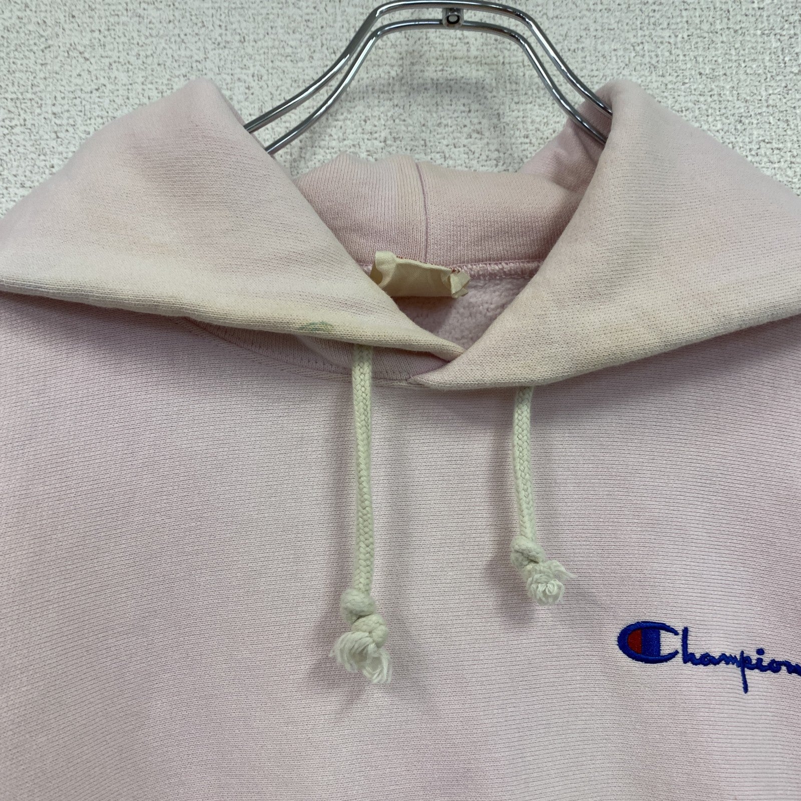 Champion　チャンピオン　リバースウィーブ　スウェットパーカー/フーディー　ピンク　Mサイズ　古着