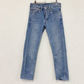Levi's　リーバイス　513　デニムパンツ/ジーンズ　ジップフライ　フェード　インディゴ　W28サイズ　古着