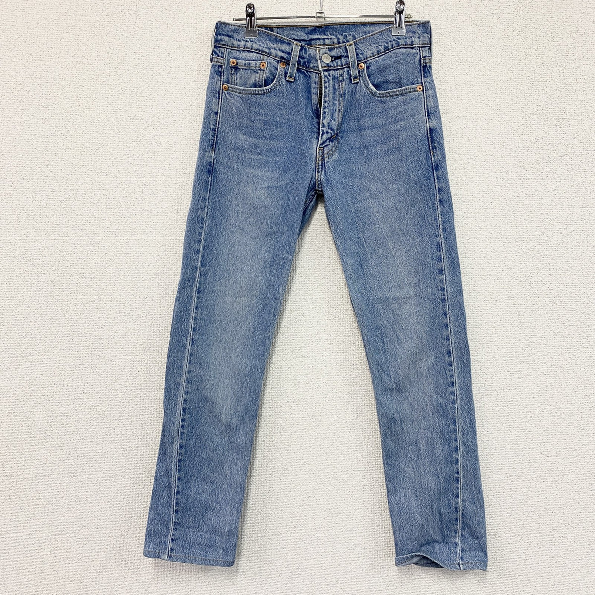 Levi's　リーバイス　513　デニムパンツ/ジーンズ　ジップフライ　フェード　インディゴ　W28サイズ　古着