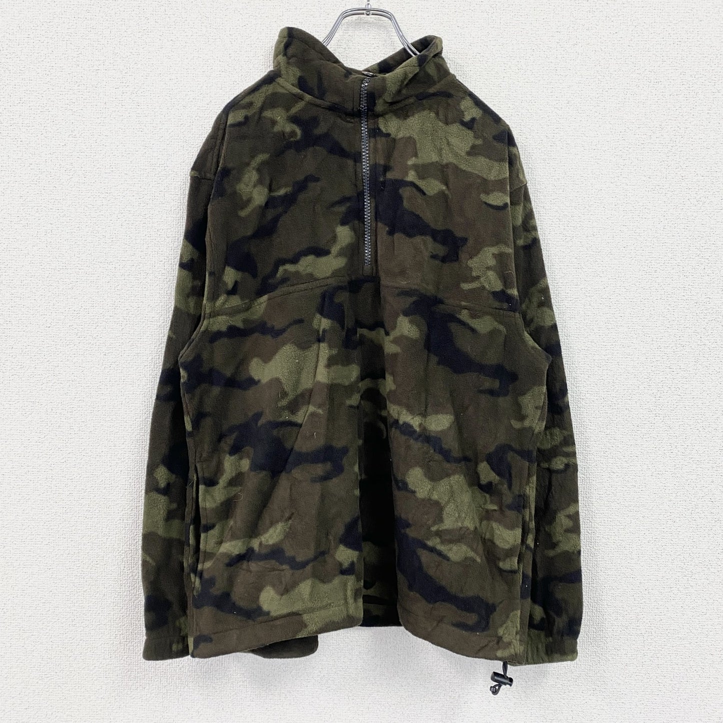 古着 used　GREAT NORTHWEST　ハーフジップフリースプルオーバー　カモフラ柄　迷彩柄　Mサイズ