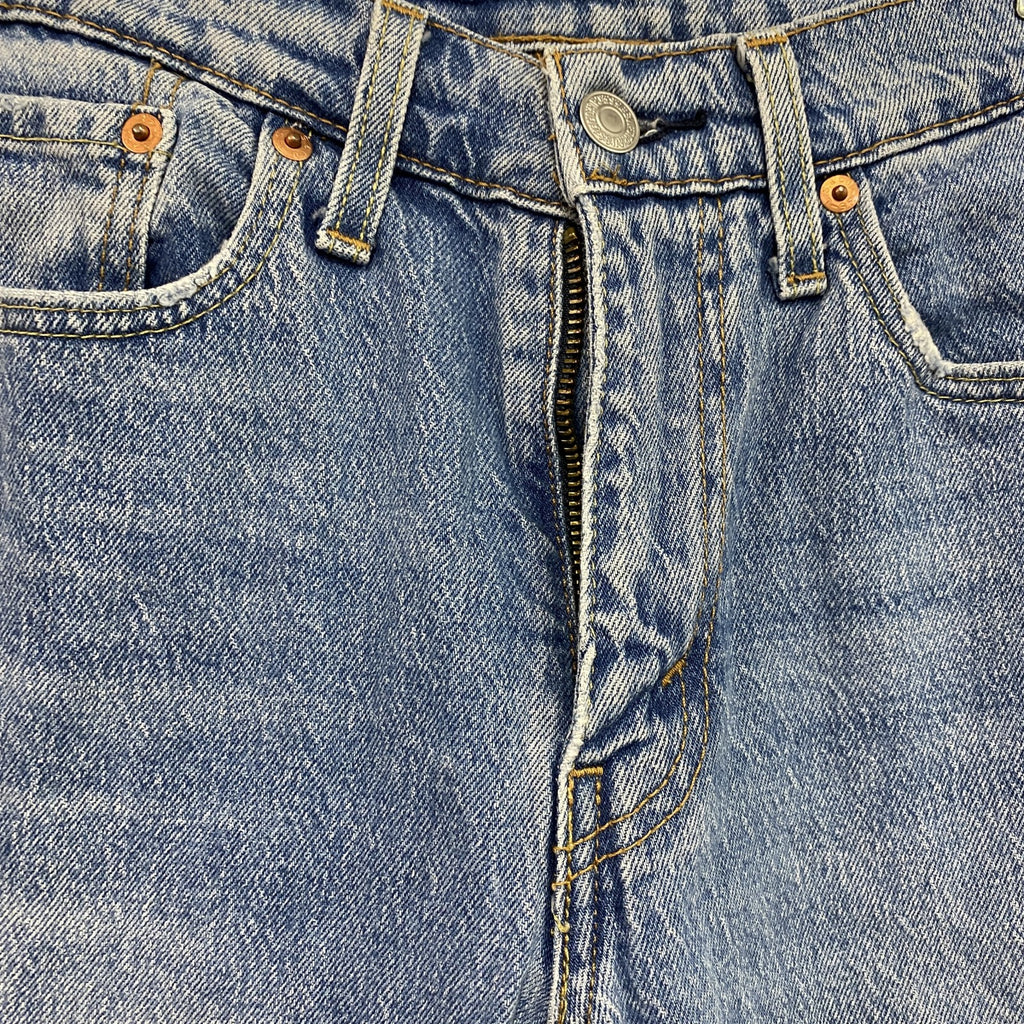 Levi's　リーバイス　513　デニムパンツ/ジーンズ　ジップフライ　フェード　インディゴ　W28サイズ　古着