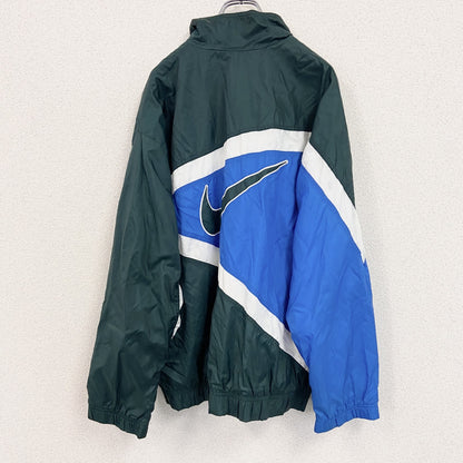 NIKE　ナイキ　フルジップナイロンジャケット　マルチカラー　Lサイズ