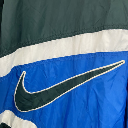 NIKE　ナイキ　フルジップナイロンジャケット　マルチカラー　Lサイズ