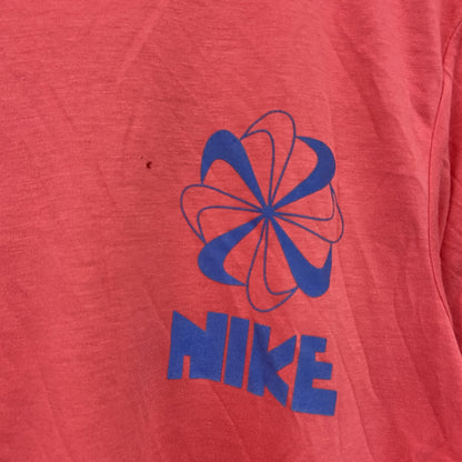 NIKE　ナイキ　風車ナイキ　ゴツナイキ　半袖プリントTシャツ　ピンク　Mサイズ