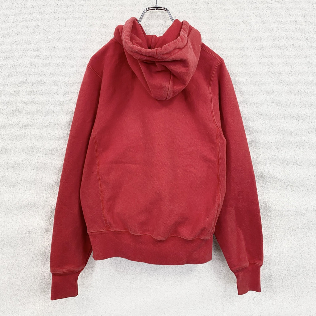 Champion　チャンピオン　リバースウィーブ　スウェットパーカー/フーディー　赤　レッド　XSサイズ　古着
