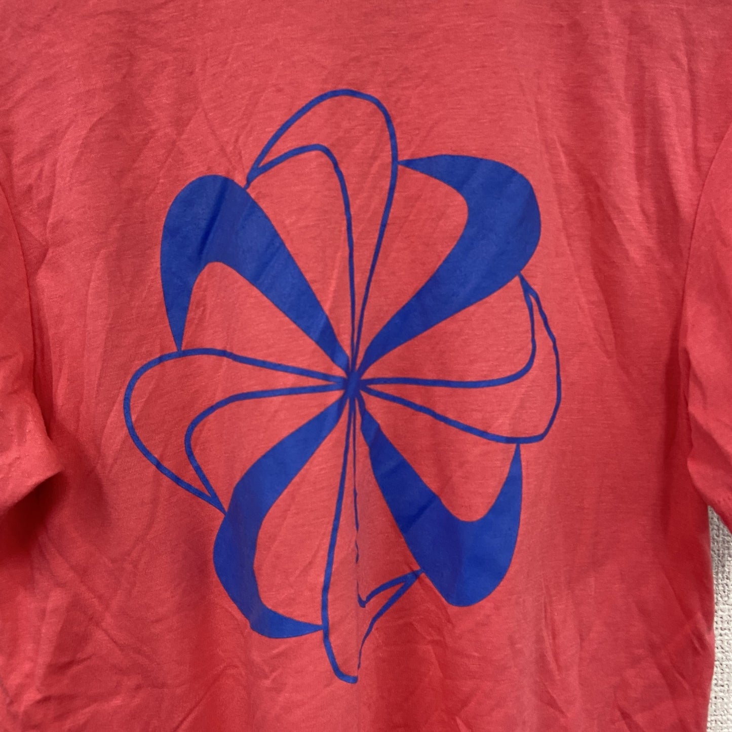 NIKE　ナイキ　風車ナイキ　ゴツナイキ　半袖プリントTシャツ　ピンク　Mサイズ