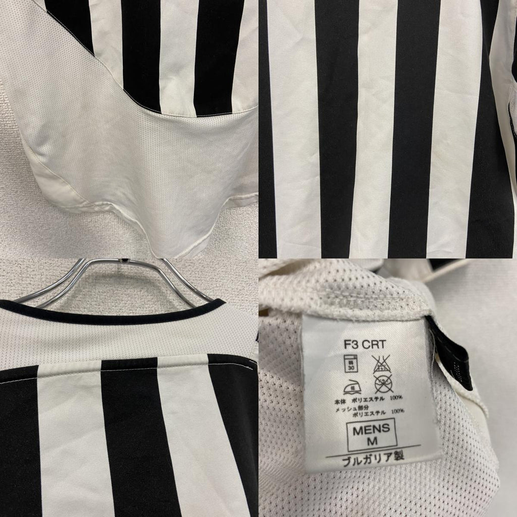 NIKE　ナイキ　JUVENTUS　ユヴェントス　ユニフォーム　ゲームシャツ　2003-2004　黒　ブラック　白　ホワイト　Mサイズ　古着