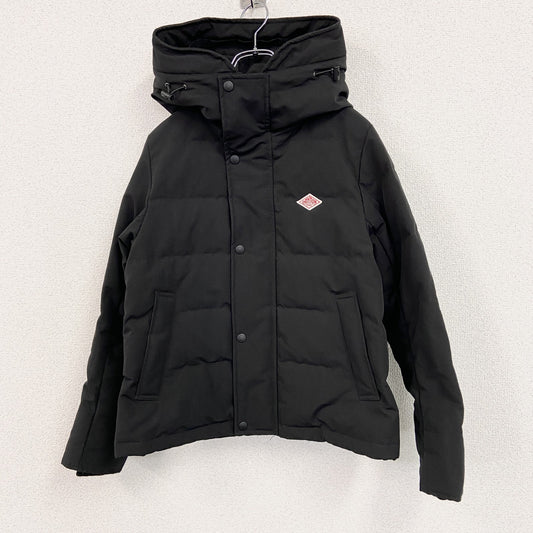 DANTON　ダントン　ダウンジャケット/フーディー　ダウン80%　黒　ブラック　XSサイズ