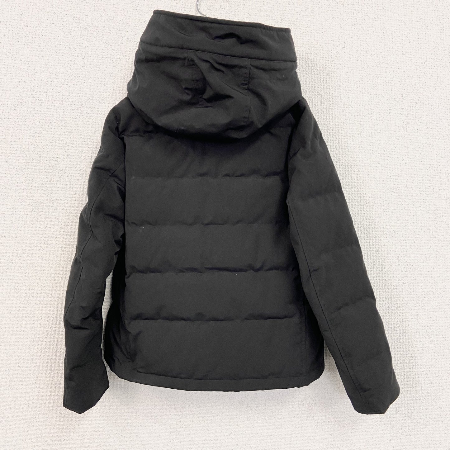 DANTON　ダントン　ダウンジャケット/フーディー　ダウン80%　黒　ブラック　XSサイズ