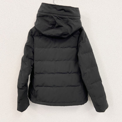 DANTON　ダントン　ダウンジャケット/フーディー　ダウン80%　黒　ブラック　XSサイズ