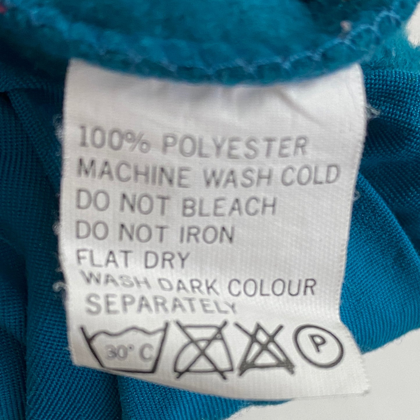 ～00s　ハーフジップフリースプルオーバー　ヴィンテージ　青　ブルー　オレンジ　Lサイズ