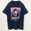 BOYS N THE HOOD　半袖プリントTシャツ　クルーネック　音楽　ミュージック　黒　ブラック　Mサイズ　古着
