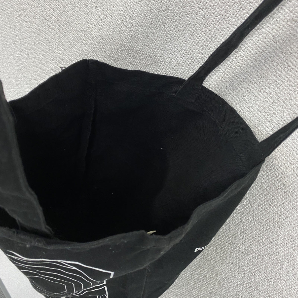 WINSKA　ウィンスカ　トートバッグ　黒　ブラック　古着