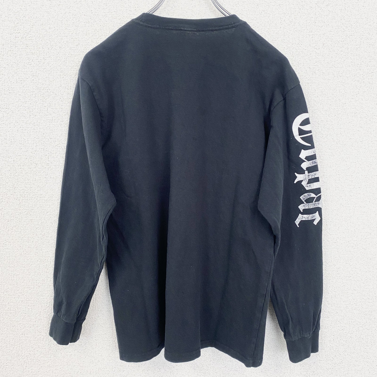 2PAC　ツーパック　半袖バンドプリントTシャツ　ラップ　黒　ブラック　レトロデザイン　クルーネック　XSサイズ　古着