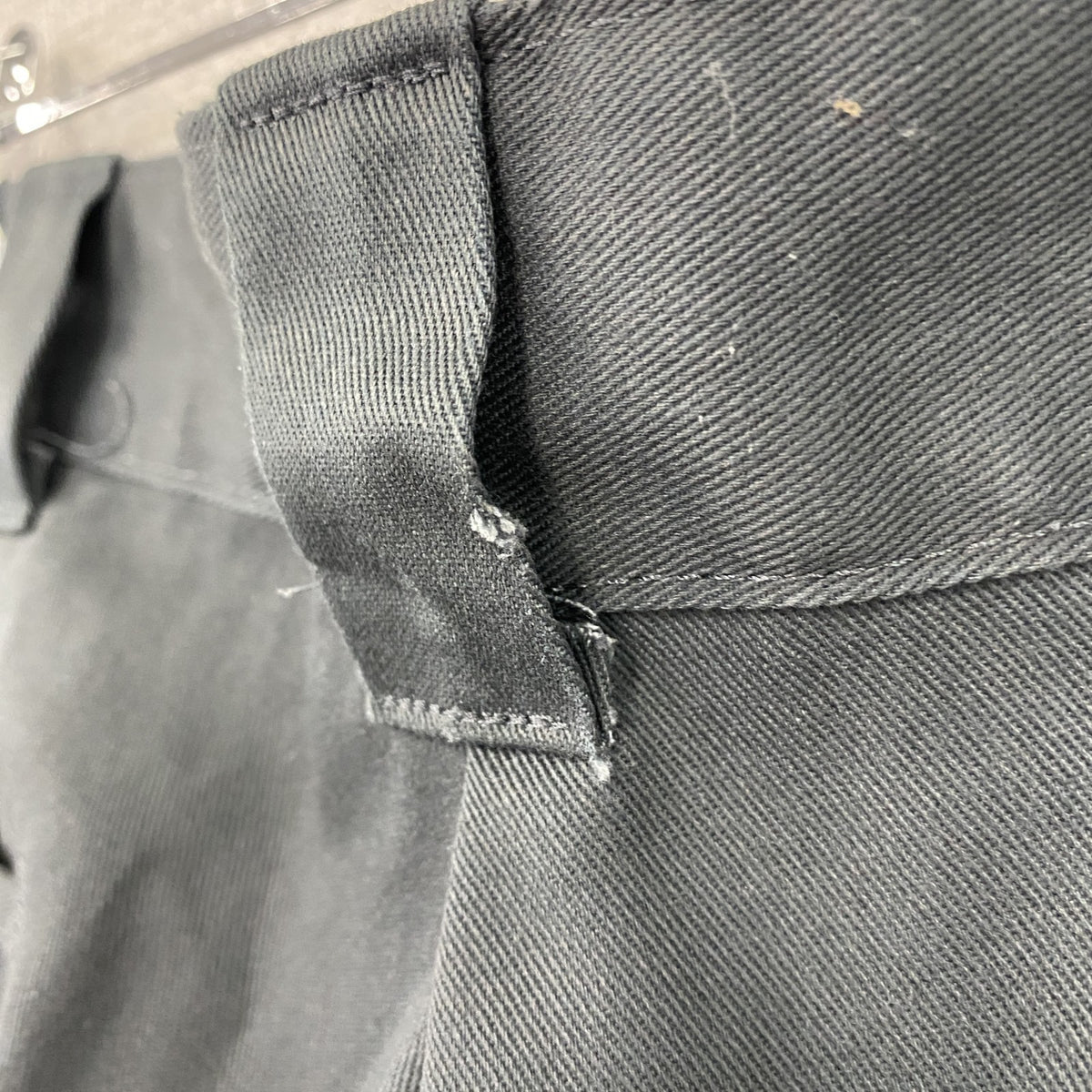 Dickies　ディッキーズ　ワークパンツ　チノパンツ　ジップフライ　灰色　グレー　W34サイズ　古着