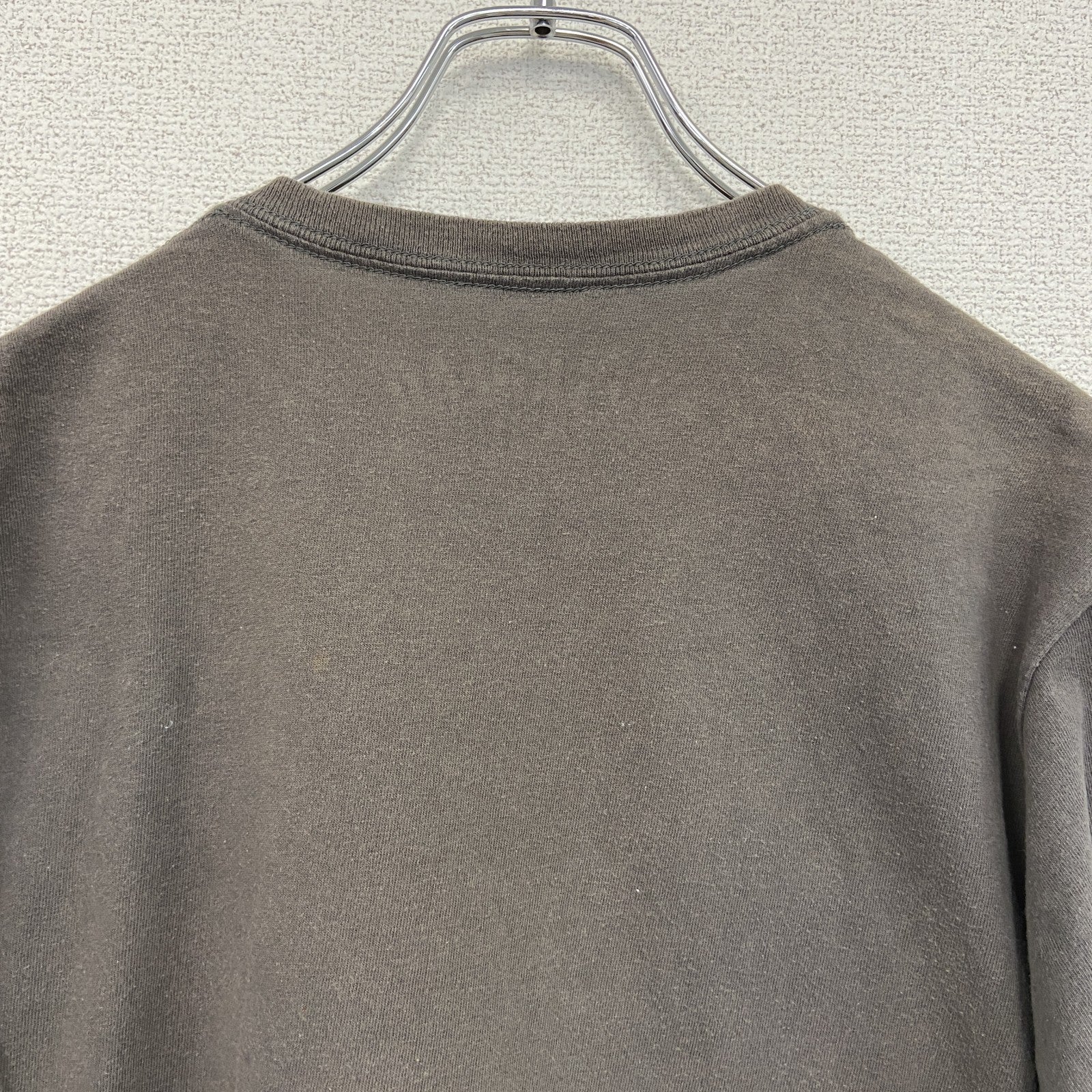 SUPERDEAD　半袖プリントアニマルTシャツ　マウス　酔っ払いネズミ　車　茶色　ブラウン　Sサイズ　古着