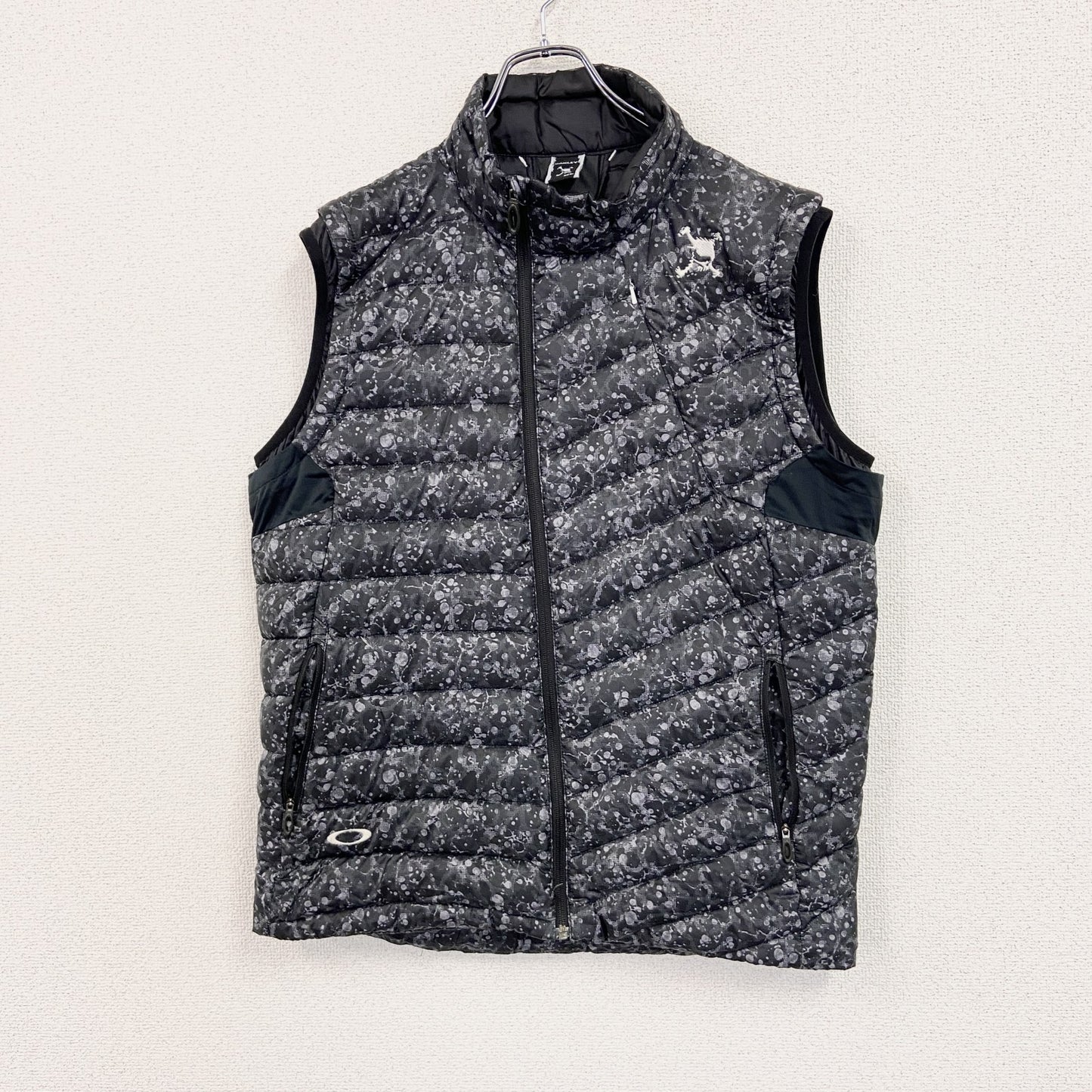 OAKLEY　オークリー　ダウンフェザージャケット/ダウンベスト　ダウン90%　黒　ブラック　XLサイズ