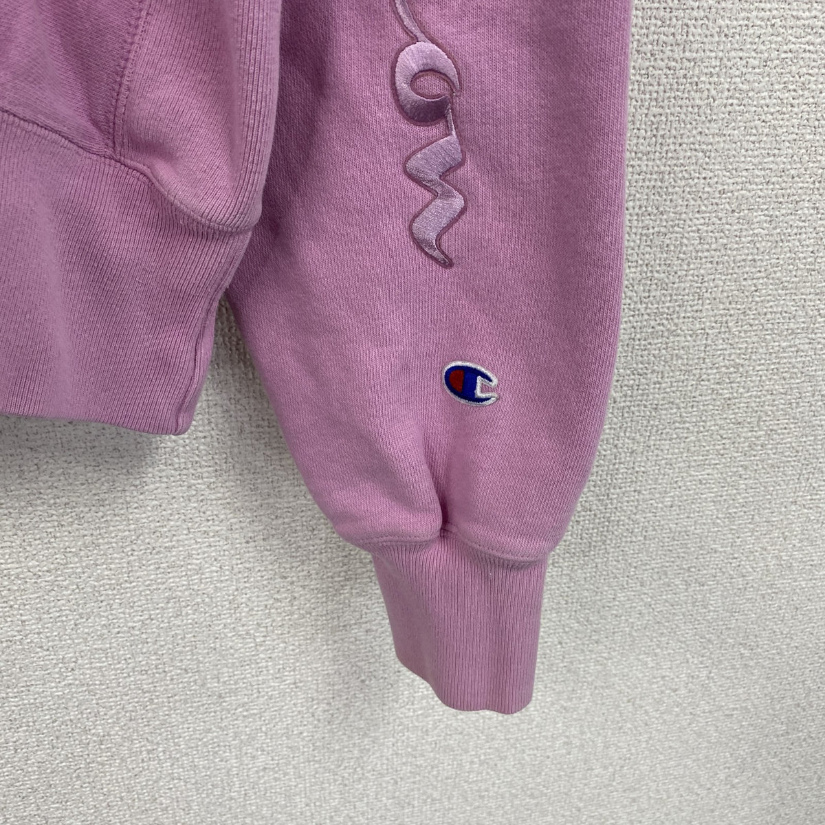 Champion　チャンピオン　リバースウィーブ　スウェットパーカー/フーディー　ピンク　Mサイズ　古着