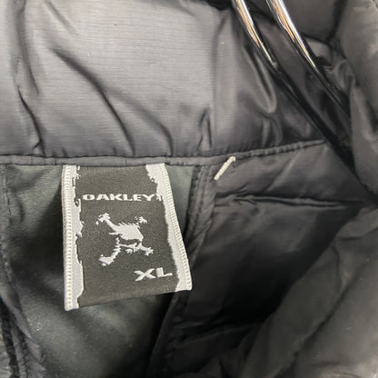 OAKLEY　オークリー　ダウンフェザージャケット/ダウンベスト　ダウン90%　黒　ブラック　XLサイズ