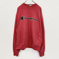 Champion　チャンピオン　リバースウィーブ　スウェット/トレーナー　フェード　赤　レッド　Lサイズ　古着