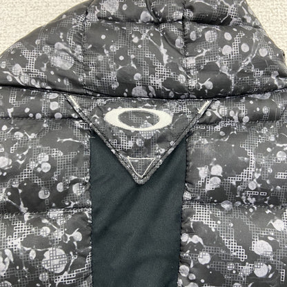 OAKLEY　オークリー　ダウンフェザージャケット/ダウンベスト　ダウン90%　黒　ブラック　XLサイズ