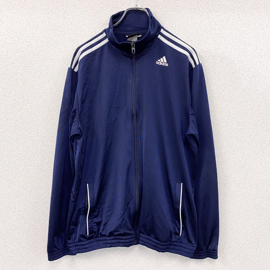 adidas　アディダス　トラックジャケット/ジャージ　パフォーマンスロゴ　紺　ネイビー