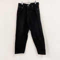90s　GUESS JEANS　ゲスジーンズ　デニムパンツ/ジーンズ　ボタンフライ　黒　ブラック　W34サイズ　　ヴィンテージ　古着