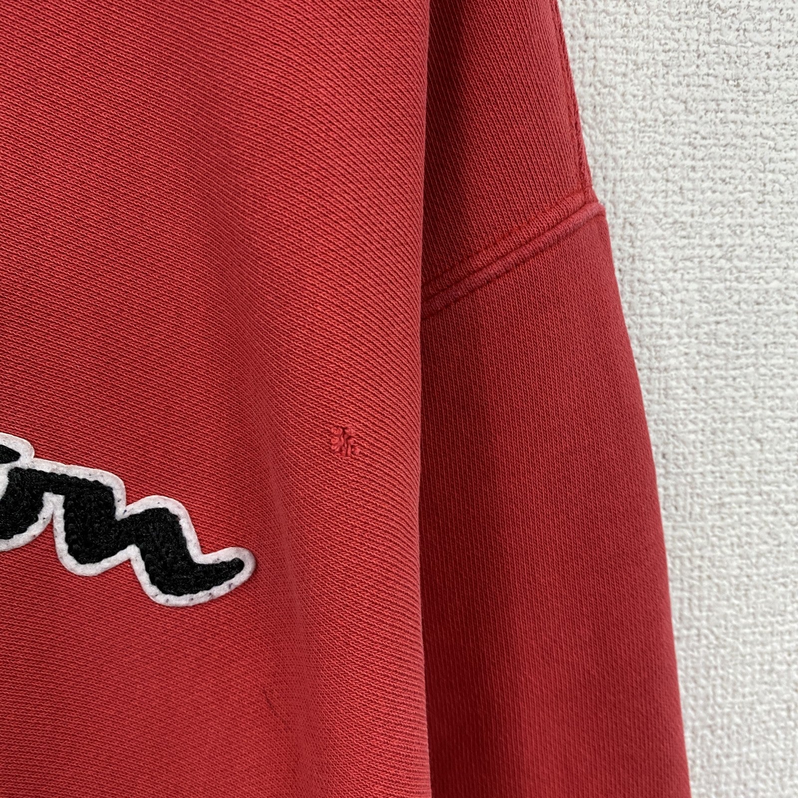 Champion　チャンピオン　リバースウィーブ　スウェット/トレーナー　フェード　赤　レッド　Lサイズ　古着