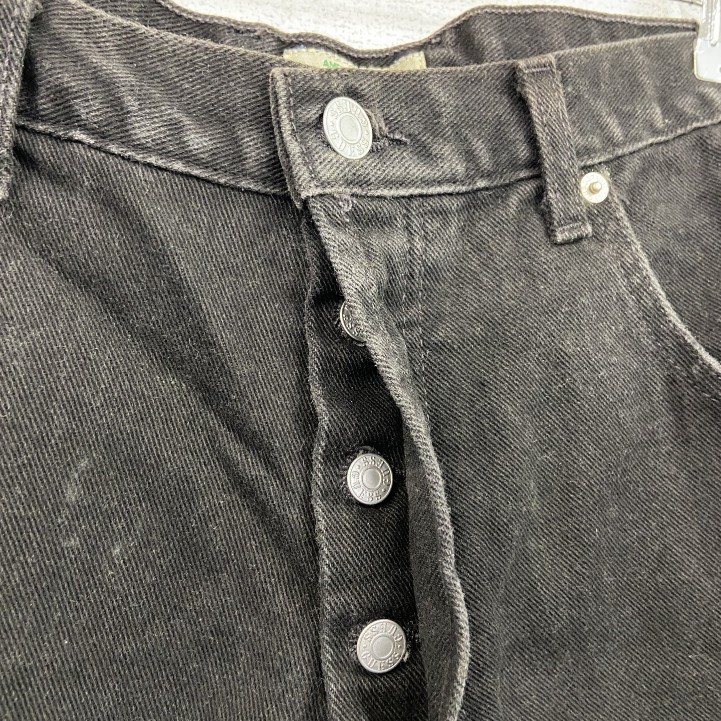 GUESS JEANS　ゲスジーンズ　デニムパンツ/ジーンズ　黒　ブラック　W34サイズ