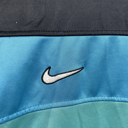 90s　NIKE　ナイキ　長袖Tシャツ/ロンT　ヴィンテージ　水色　アクアブルー　Ｍサイズ