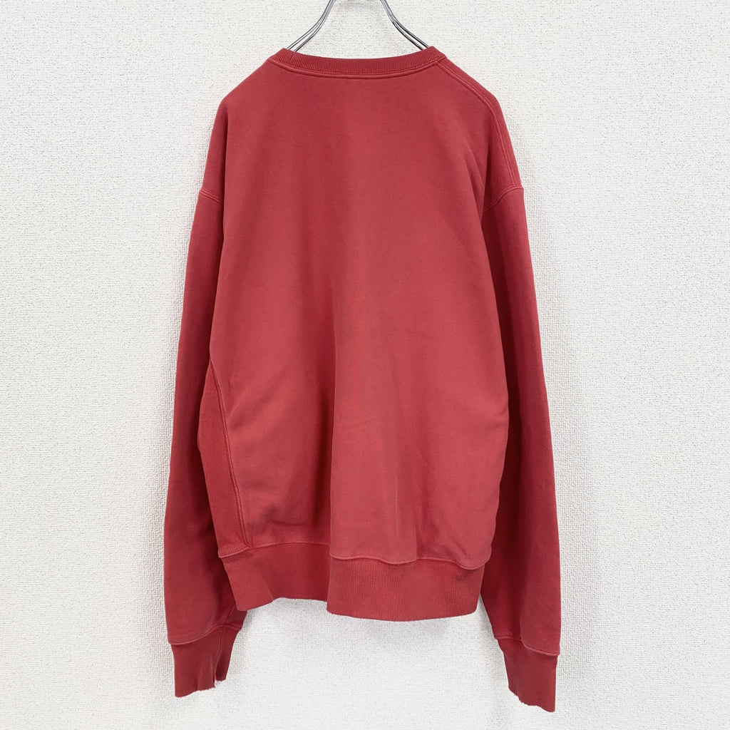 Champion　チャンピオン　リバースウィーブ　スウェット/トレーナー　フェード　赤　レッド　Lサイズ　古着
