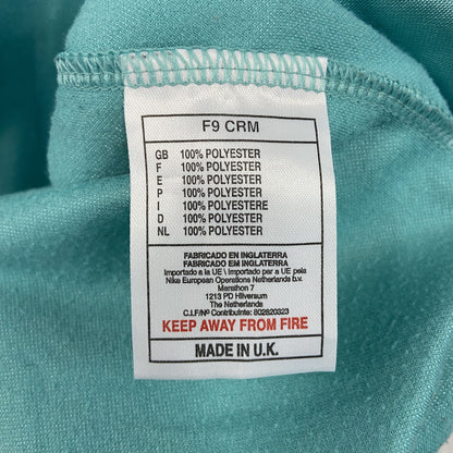 90s　NIKE　ナイキ　長袖Tシャツ/ロンT　ヴィンテージ　水色　アクアブルー　Ｍサイズ