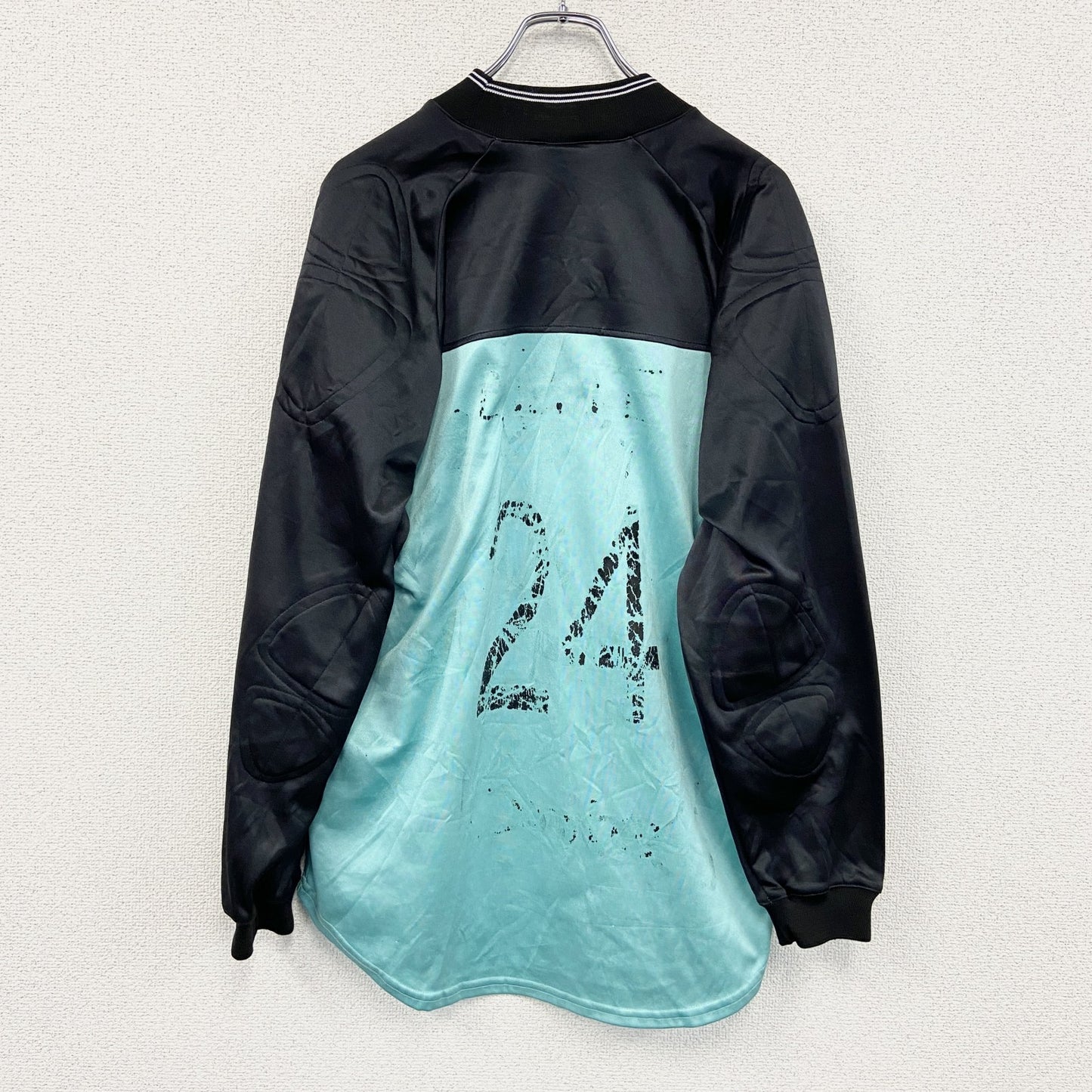 90s　NIKE　ナイキ　長袖Tシャツ/ロンT　ヴィンテージ　水色　アクアブルー　Ｍサイズ