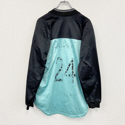 90s　NIKE　ナイキ　長袖Tシャツ/ロンT　ヴィンテージ　水色　アクアブルー　Ｍサイズ