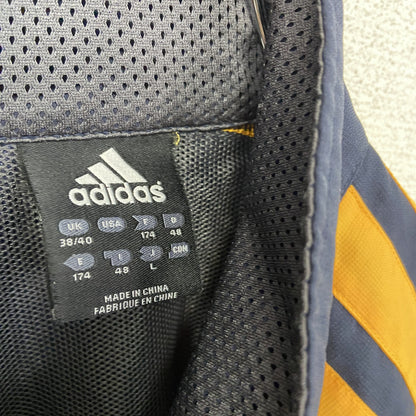 adidas　アディダス　ジャージセットアップ　トラックジャケット　トラックパンツ　紺　ネイビー　Lサイズ