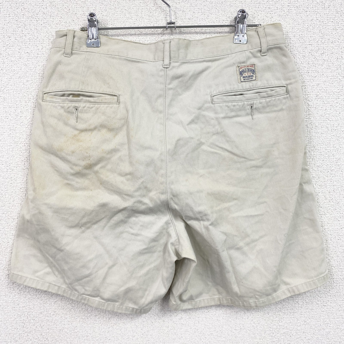 Polo by Ralph Lauren　ポロバイラルフローレン　ハーフパンツ/ショートパンツ　ベージュ　Mサイズ　古着