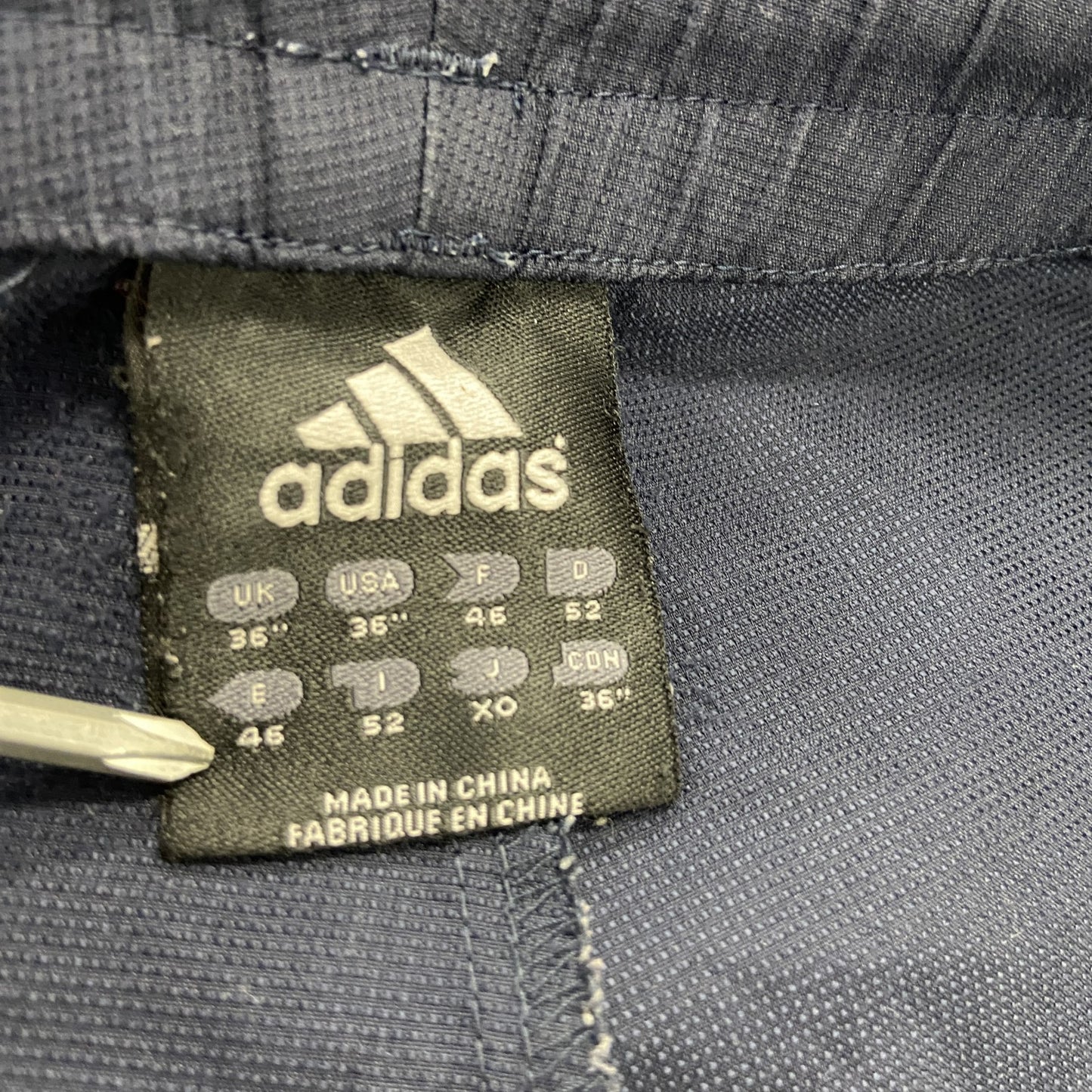 adidas　アディダス　ジャージセットアップ　トラックジャケット　トラックパンツ　紺　ネイビー　Lサイズ