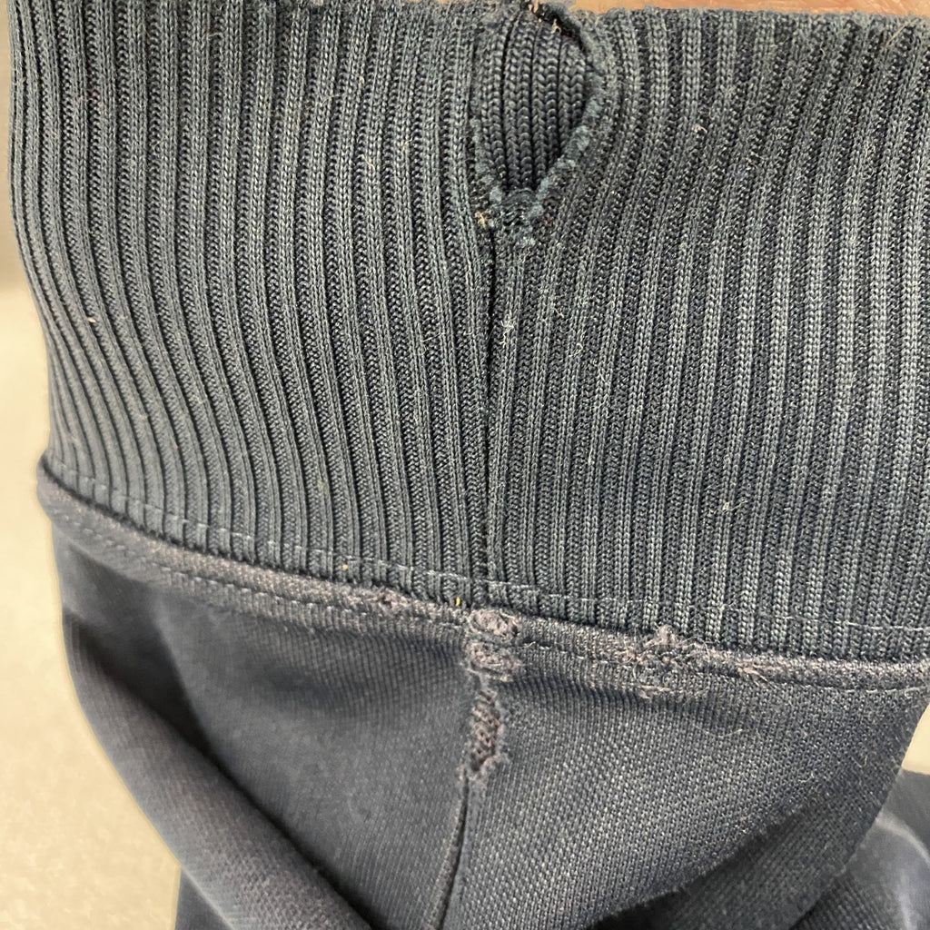 ～00s　Carhartt　カーハート　トラックジャケット/ジャージ　刺繍ロゴ　ヴィンテージ　紺　ネイビー　古着