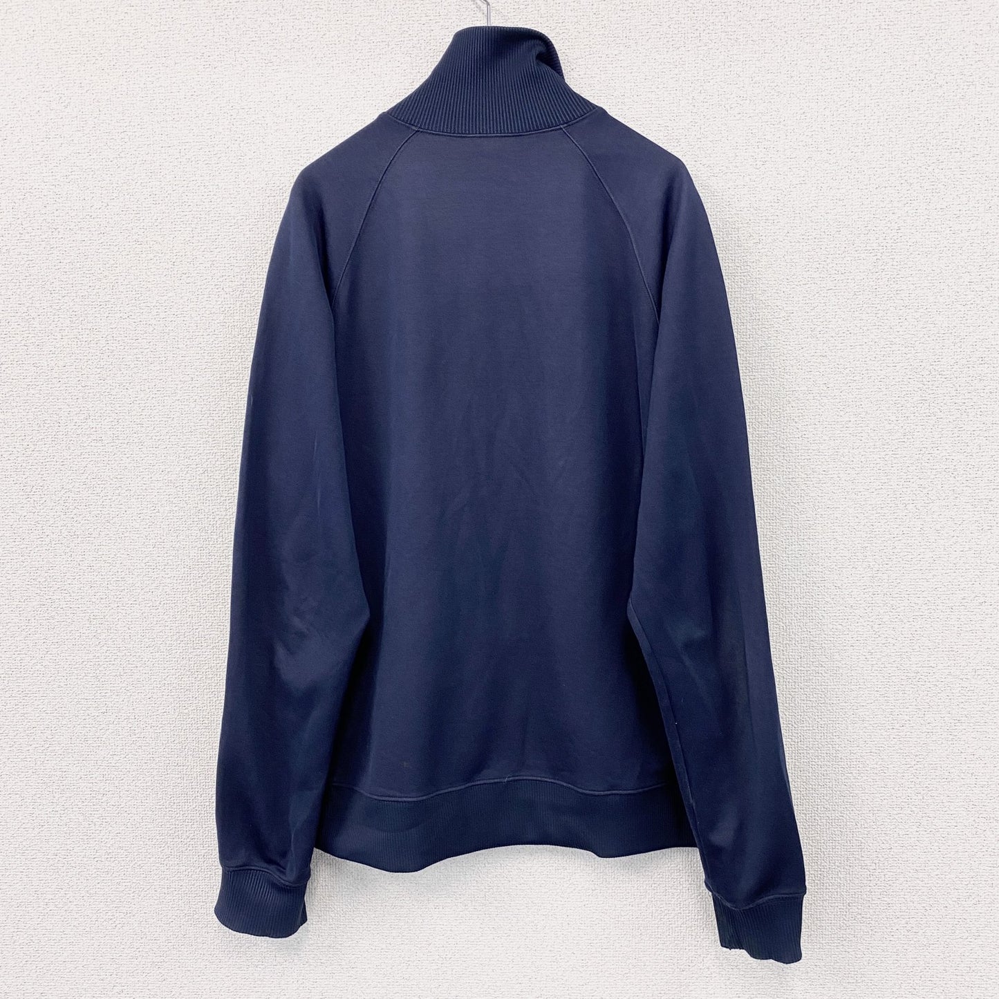 ～00s　Carhartt　カーハート　トラックジャケット/ジャージ　刺繍ロゴ　ヴィンテージ　紺　ネイビー