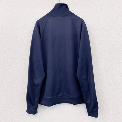 ～00s　Carhartt　カーハート　トラックジャケット/ジャージ　刺繍ロゴ　ヴィンテージ　紺　ネイビー