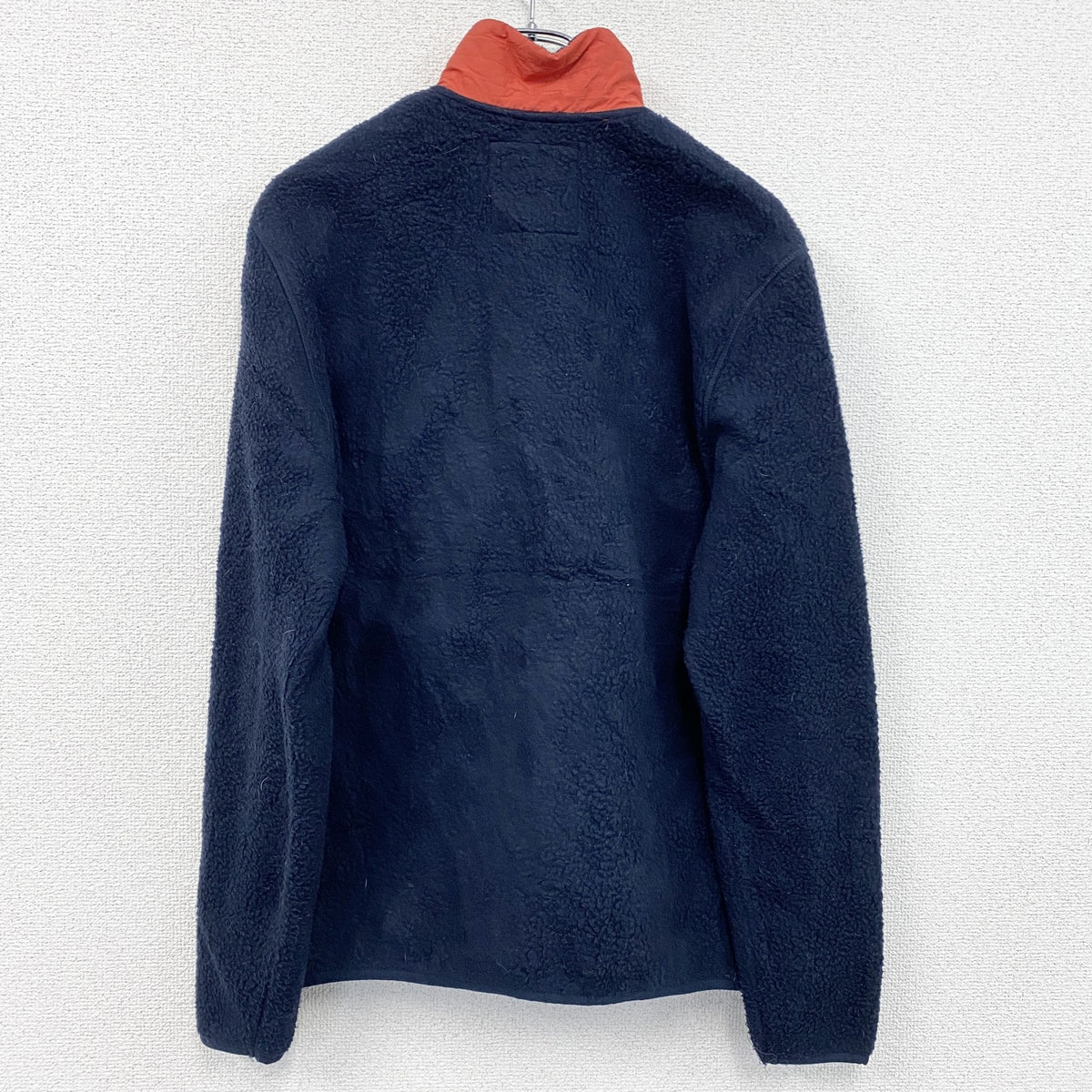 GAP　ギャップ　フルジップフリースジャケット/ボアジャケット　紺　ネイビー　古着