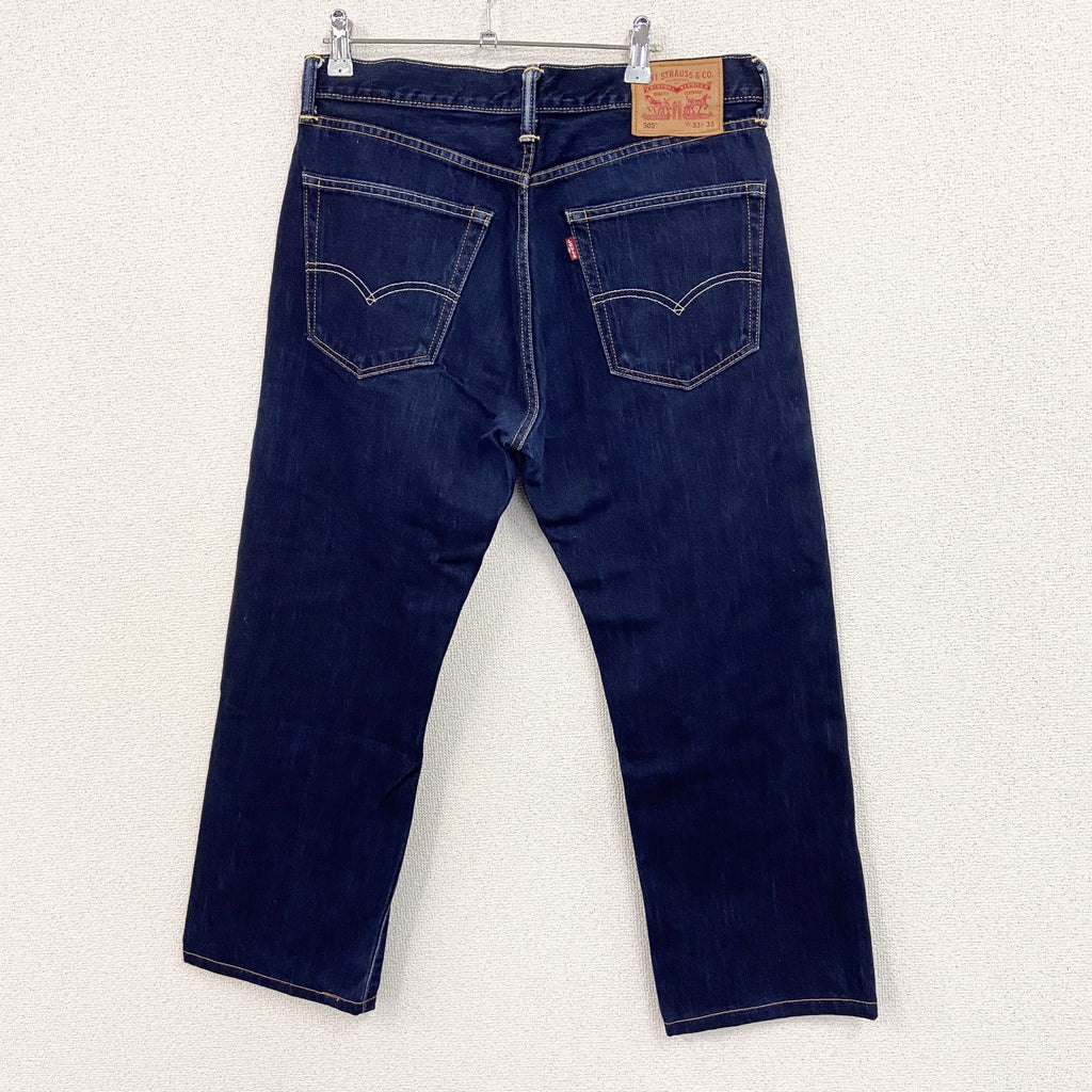 Levi's　リーバイス　505　デニムパンツ/ジーンズ　インディゴ　W33サイズ　古着